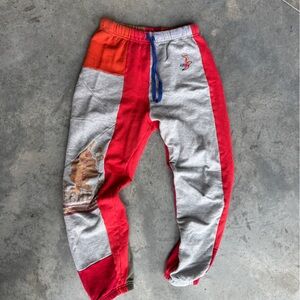 Mother x Carolyn Murphy Upcycled Patchwork Sweatpants
